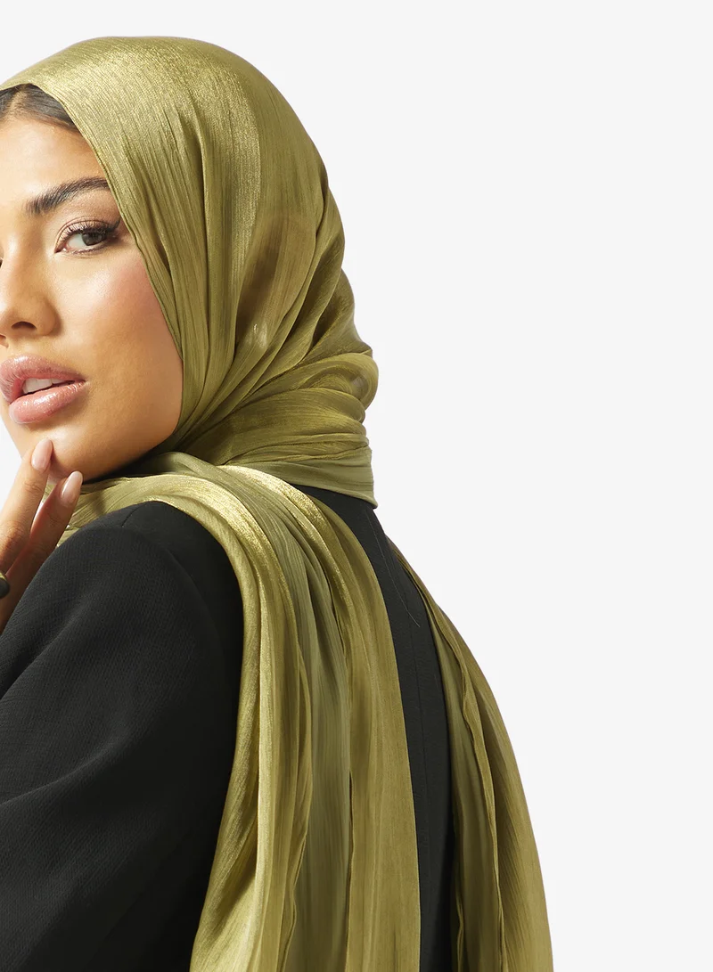 Khizana  Metallic Modest Hijab Headscarf for Women | Best Price UAE